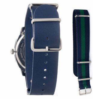 Herenhorloge Kwarts Zilver - maat