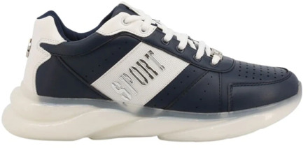 Herenmode Sneakers - Sips963 Plein Sport , Blue , Heren - 40 EU
