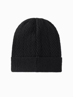 herenmuts grijs onesize unisex Zwart - One size