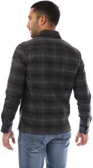 Herenoverhemd Belstaff Corduroy Fallgate in grijs - XS