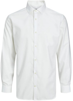 Herenoverhemd Jack & Jones , White , Heren - 2Xl,Xl,L,M,S,Xs