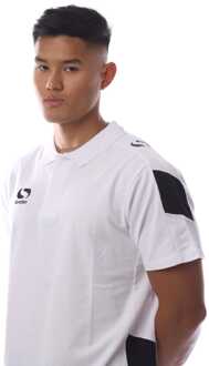 Herenpoloshirt Sondico Venata in Wit - M