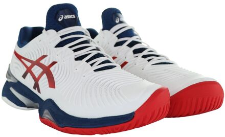Herenschoenen - Court FF 2 - white/mako blue - maat 46 1/2