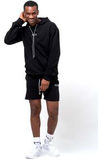 herenshort Modern trainingspak - maat Zwart