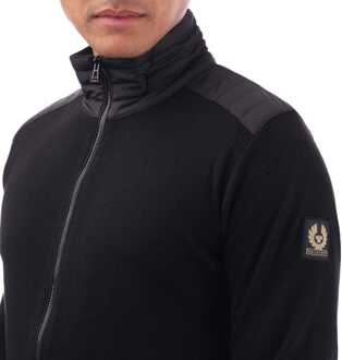 Herenvest Belstaff Kelby Zip in zwart - maat S