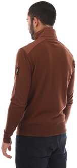 Herenvest Belstaff Merino Wol Kebly met rits in Bruin