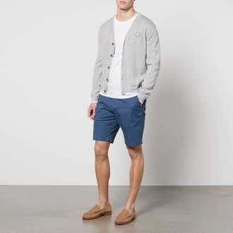 Herenvest Maison Kitsune Bold Fox Head Patch Regular in Lichtgrijs - XL