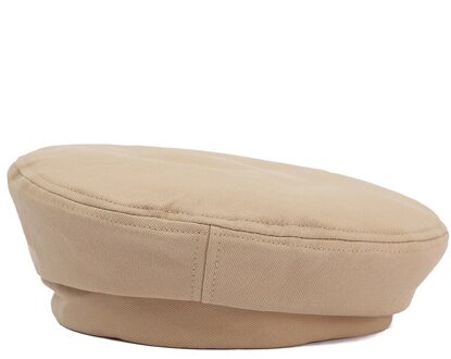 Herfst En Winter Vrouwen Baretten Japanse Stijl Canvas Materiaal Eenvoud Outdoor Mode Vrouwelijke Caps khaki