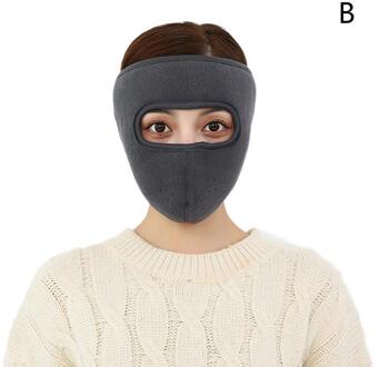 Herfst En Winter Warm Masker Voor Vrouwen Mannen Bescherming Nek Winddicht Hood Hat Outdoor Riding Gezicht Bescherming Koude Wind Volledige masker