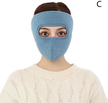 Herfst En Winter Warm Masker Voor Vrouwen Mannen Bescherming Nek Winddicht Hood Hat Outdoor Riding Gezicht Bescherming Koude Wind Volledige masker