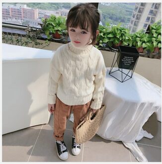 Herfst Item Meisje coltrui Twee Kleuren Beige / 6