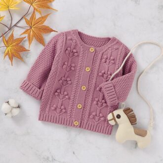 Herfst Kinderen Vest Kids Sweater Baby Jongen Meisje Vest Solid Print Gebreide Katoenen Toevallige Trui Bovenkleding Kleding P / XL