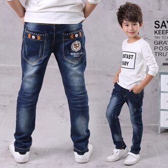 Herfst Lente Mode Baby Jongens Jeans Voor Kids Kinderkleding Zomer Jongen Denim Reguliere Jeans Casual Broek Broek 4-13 Jaar 6