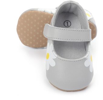 Herfst Peuter Baby Meisjes Jongens Casual Schoenen Wieg Schoenen Lederen Bloemen Slip Op Baby Schoenen H / 13-18 months