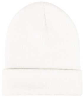 Herfst Winter Acryl Katoen Haar Cap Skullies Hoed Vrouwen Winter Warm Kabel Haak Muts Beanie Cap Stijl Schedel Trendy cap wit