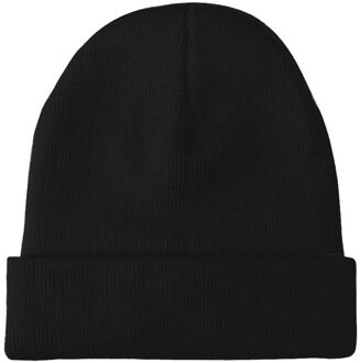 Herfst Winter Acryl Katoen Haar Cap Skullies Hoed Vrouwen Winter Warm Kabel Haak Muts Beanie Cap Stijl Schedel Trendy cap zwart