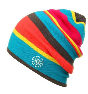 Herfst Winter Caps Gestreepte Beanie Winter Hoed Voor Vrouwen En Mannen Mutsen Outdoor Ski Skate Skullies Sport Hoeden groen