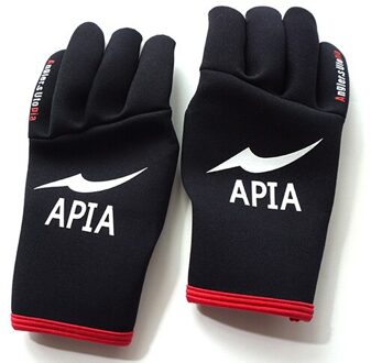 Herfst Winter Koude-proof en Warme Outdoor Vissen Handschoenen Professionele Gecoat Titanium Drie Vingers Cut Vissen Handschoen M-L-XL zwart / XL