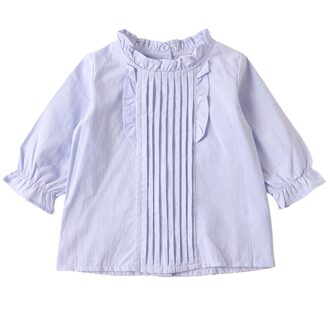 Herfst Winter Leuke Baby Meisjes Katoen Met Lange Mouwen O-hals Dieptepunt Shirt Baby Kleding Peuter Tops Kinderen Kleding 6-12 M