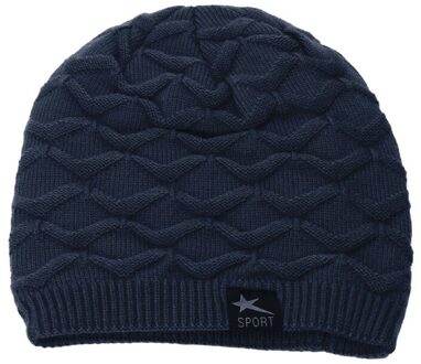 Herfst Winter Mutsen Gebreide Muts Dikke Katoen Motorkap Warm Baggy Hoeden Voor Mannen Vrouwen Mutsen Hoeden 5