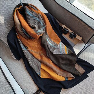 Herfst Winter Vrouwen Strand Shawl Katoenen Sjaal Dame Mode Sjaals Bandana Pashmina Wrap Hijab Uitlaat 2