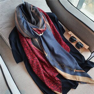 Herfst Winter Vrouwen Strand Shawl Katoenen Sjaal Dame Mode Sjaals Bandana Pashmina Wrap Hijab Uitlaat 3