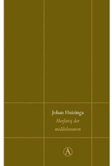 Herfsttij der middeleeuwen - Boek Johan Huizinga (9025308015)