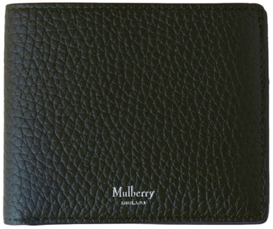 Heritage 8 Card Wallet, Donkergroen Mulberry , Green , Unisex - ONE Size