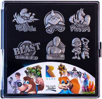 Heritage Gaming Pin Badge Limited Edition Set