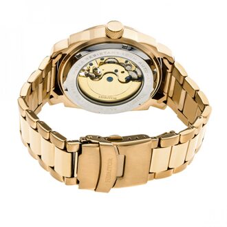 Heritor automatisch Helmsley semi-skelet armbandhorloge - maat Goud