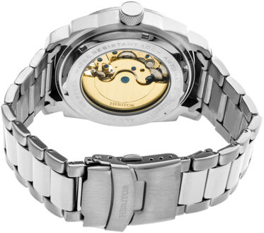 Heritor automatisch Helmsley semi-skelet armbandhorloge Wit - One Size