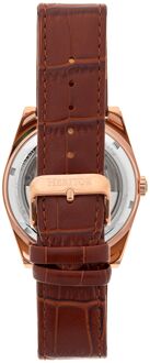 Heritor Automatische Daxton Semi Skelet Horloge Roségoud