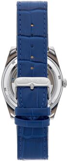 Heritor Automatische Daxton Semi Skelet Kantoorhorloge - maat Blauw