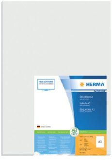 Herma Etiket Herma 8692 A3 420X297mm 100st Zwart