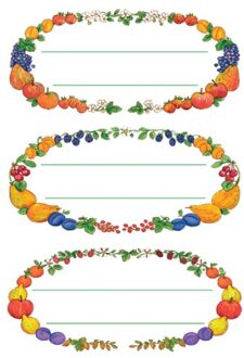 Herma Etiket Herma keuken vruchtenkrans