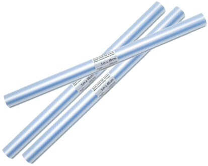 Herma Transparant boeken kaftfolie - 3x - Niet zelfklevend - schoolboeken - 500 x 40 cm