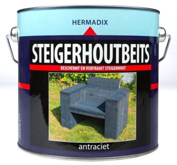 Hermadix Steigerh beits antrac 2500 ml Zwart
