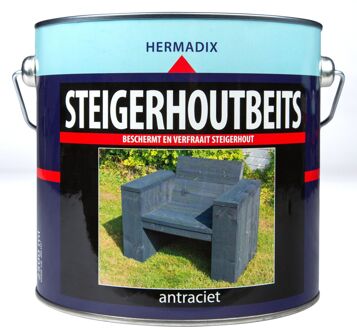 Hermadix Steigerh beits antrac 2500 ml Zwart