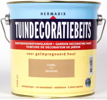 Hermadix Tuindecoratiebeits 711 camel 750 ml Bruin