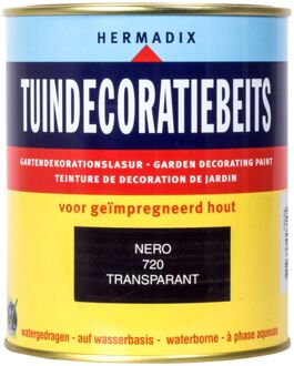 Hermadix Tuindecoratiebeits Nero 750ml Zwart