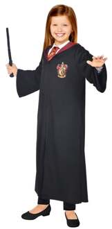 Hermelien Mantel Kind Rood - Zalm, Zwart