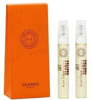 Hermes Agar Ebene Eau De Toilette 4ml mini x 2
