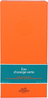 Hermes Eau D'Orange Verte Edc Spray 200ml.