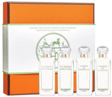 Hermes Geschenkset Hermes Les Jardins Gift Set 4 x 7,5 ml