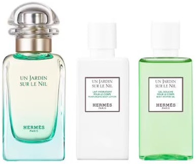 Hermes Un Jardin Sur Le Nil Set - Edt 50 ml + Bl 40 ml + Sg 40 ml