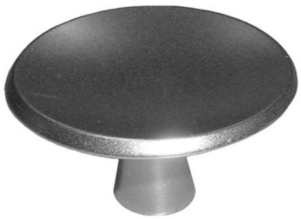 Hermeta meubelknop aluminium rond 30 mm