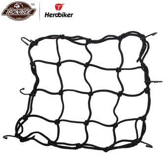Herobiker Motorfiets Bagagenet Motor Netto Helm Mesh Bagagenet Mesh Bungee Mesh Helm Houder