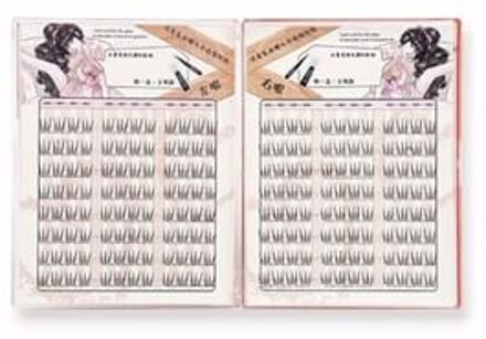 Heroine Camellia Series Individual Natural False Eyelashes (Jumbo) - 2 Types Natural - Daily (24 pairs/192 clusters)