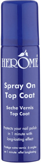 Herôme Herome Spray On Top Coat - 75 ml - Sneldrogende Top Coat - Long Lasting Effect