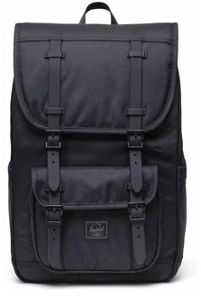 Herschel Litle America Mid Rugzak Herschel , Black , Unisex - ONE Size